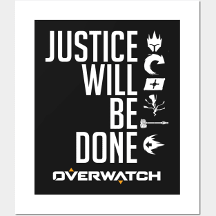 Justice Will Be Done Posters and Art